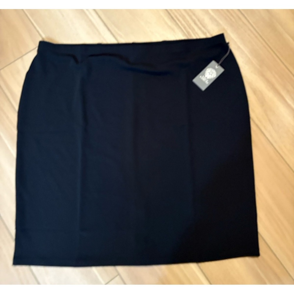 NEW women's plus size 3XL Vince Camuto black pencil skirt stretchy.  Super nice